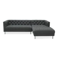 Jonathan Adler Baxter Deep Chaise Sectional Right Arm Facing