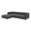 Jonathan Adler Baxter Deep Chaise Sectional Left Arm Facing