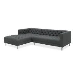 Jonathan Adler Baxter Deep Chaise Sectional Left Arm Facing