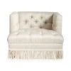 Jonathan Adler Baxter Chair With Bullion Fringe 1 Jonathan Adler Baxter Chair With Bullion Fringe