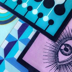 Jonathan Adler Dripping Rainbow Beach Towel