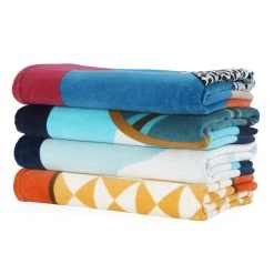 Jonathan Adler Atlas Beach Towel Beach Towels