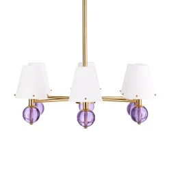 Jonathan Adler Belvedere Six-Light Chandelier New Lighting