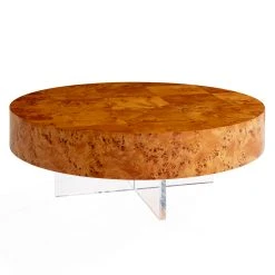 Jonathan Adler Bond Round Cocktail Table New Furniture