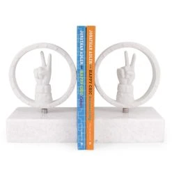 Jonathan Adler Peace Bookends Books & Bookends