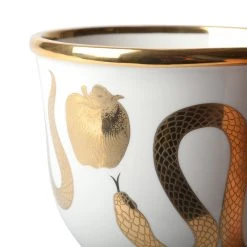 Jonathan Adler Botanist Snake & Apple Bowl