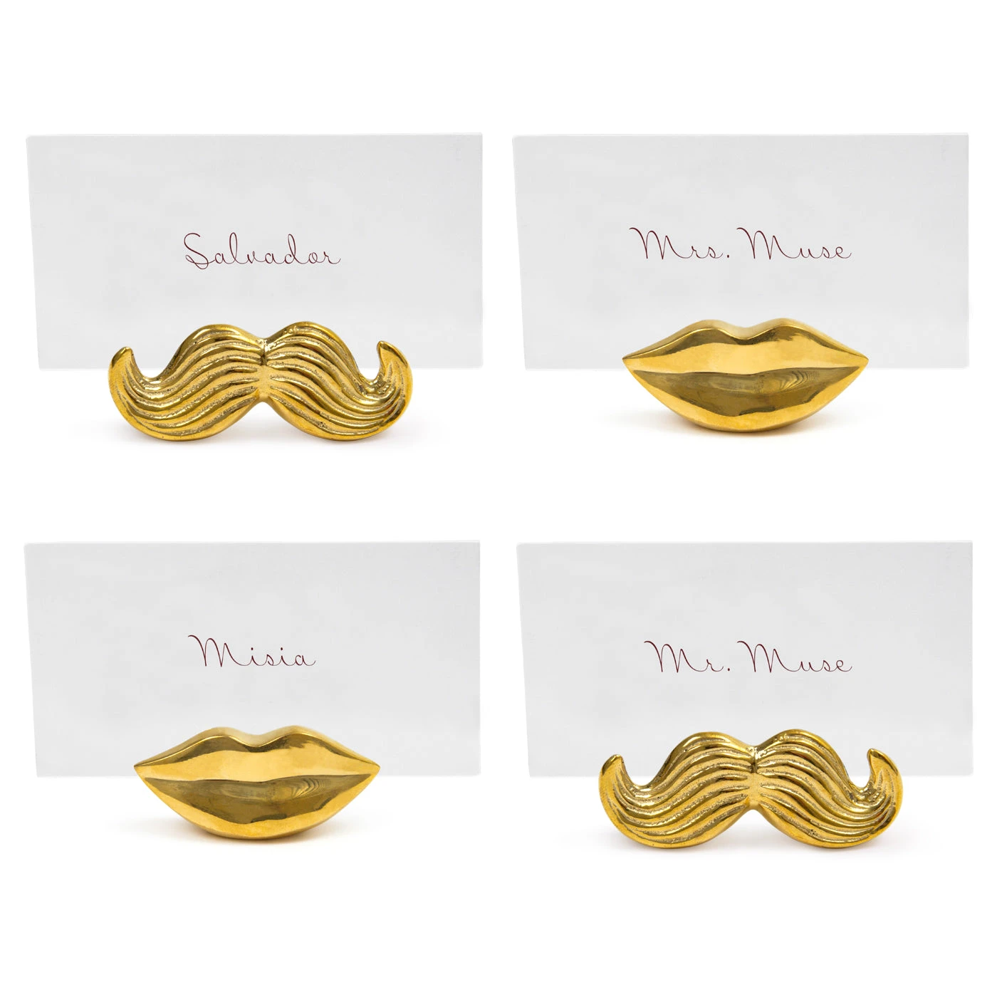 brass_card_set.jpg Jonathan Adler Mr. & Mrs. Muse Place Card Holders