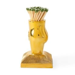 Jonathan Adler All Décor Brass Edie Match Strike