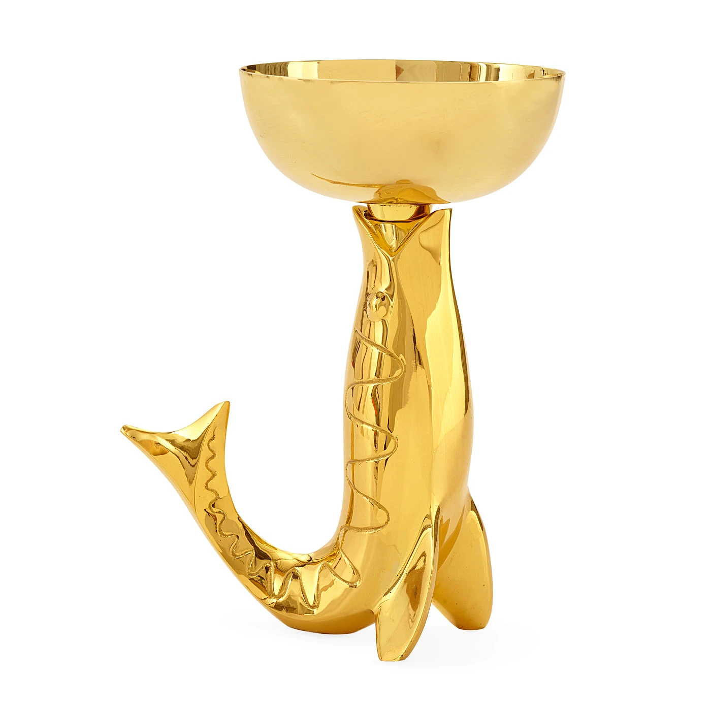 brass_fish_bowl_high.jpg Jonathan Adler Tall Brass Fish Bowl Gifts For Him