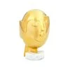 Jonathan Adler Small Metropolis Brass Sculpture Decorative Objets