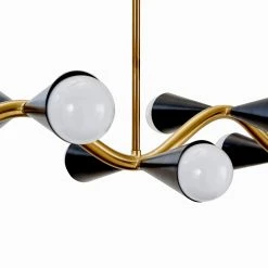 Jonathan Adler Chandeliers Caracas Wave Chandelier 4 Jonathan Adler Chandeliers Caracas Wave Chandelier