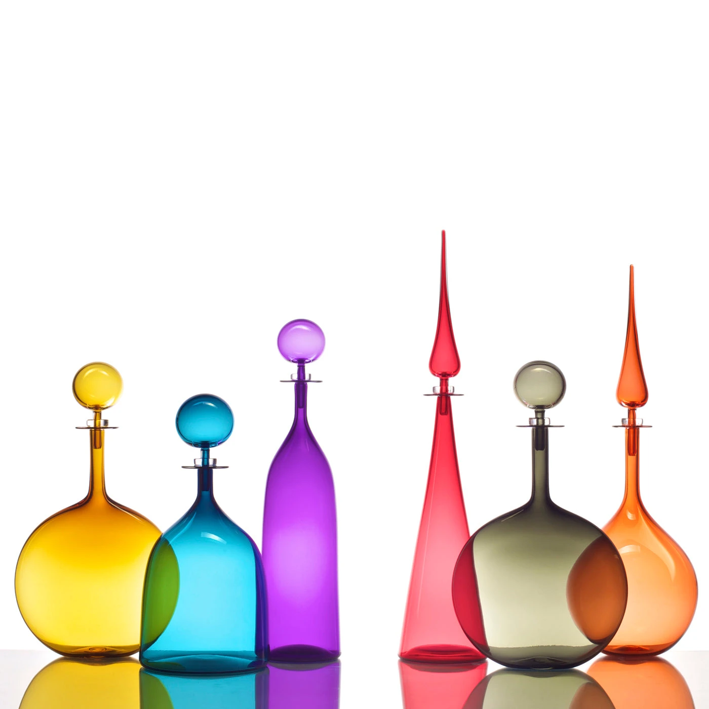cariati_dec_group_a.jpg Jonathan Adler Decanters & Carafes Joe Cariati Small Tall Bottle Decanter
