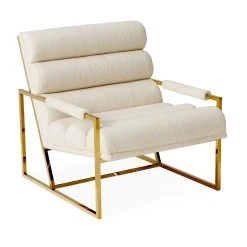 Jonathan Adler Channeled Goldfinger Chair Bestsellers
