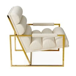 Jonathan Adler Channeled Goldfinger Chair Bestsellers