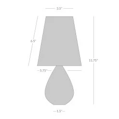 Jonathan Adler Claridge Tiny Teardrop Table Lamp Bestsellers