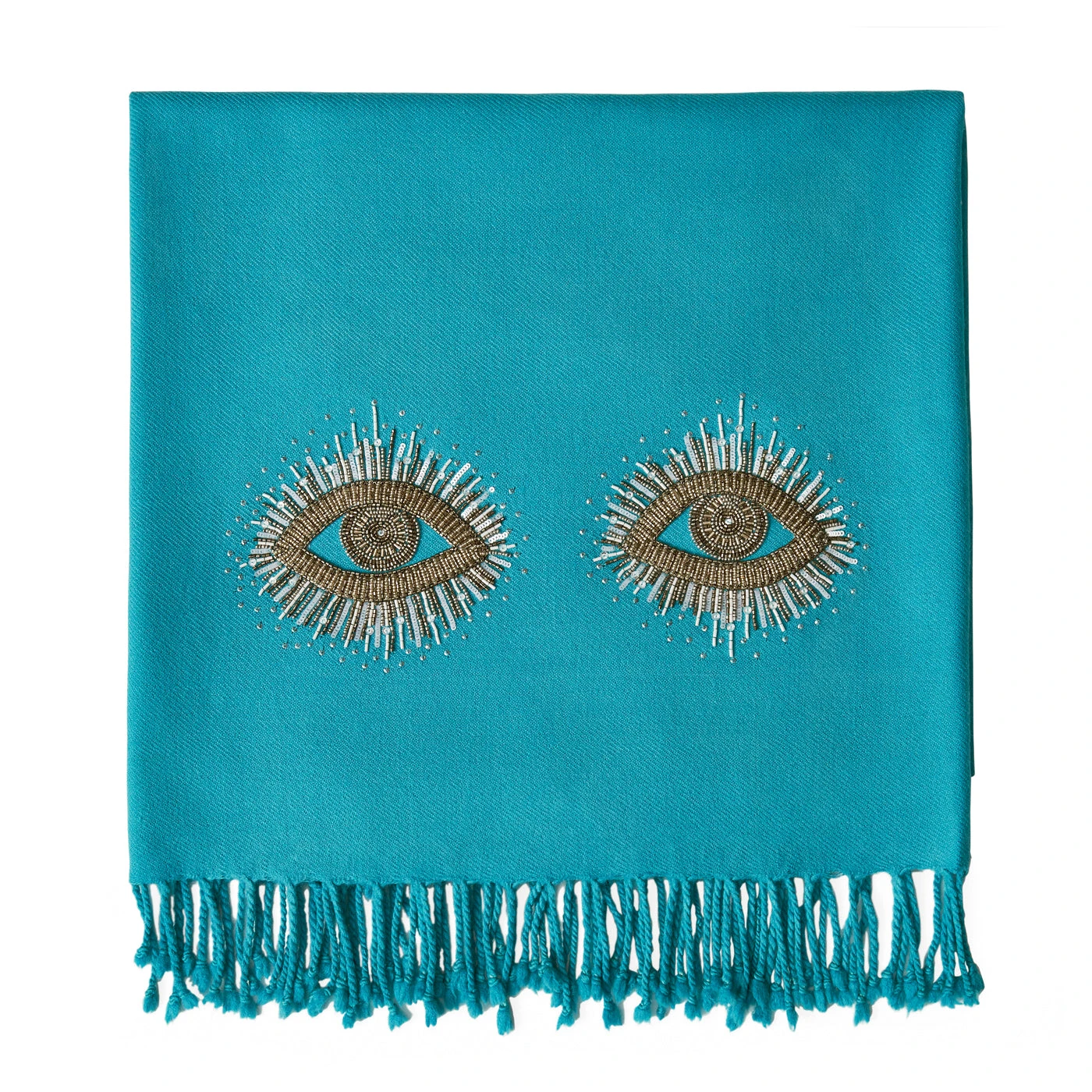 embellished_throw_muse_eyes_a.jpg Jonathan Adler Muse Eyes Embellished Throw All Décor