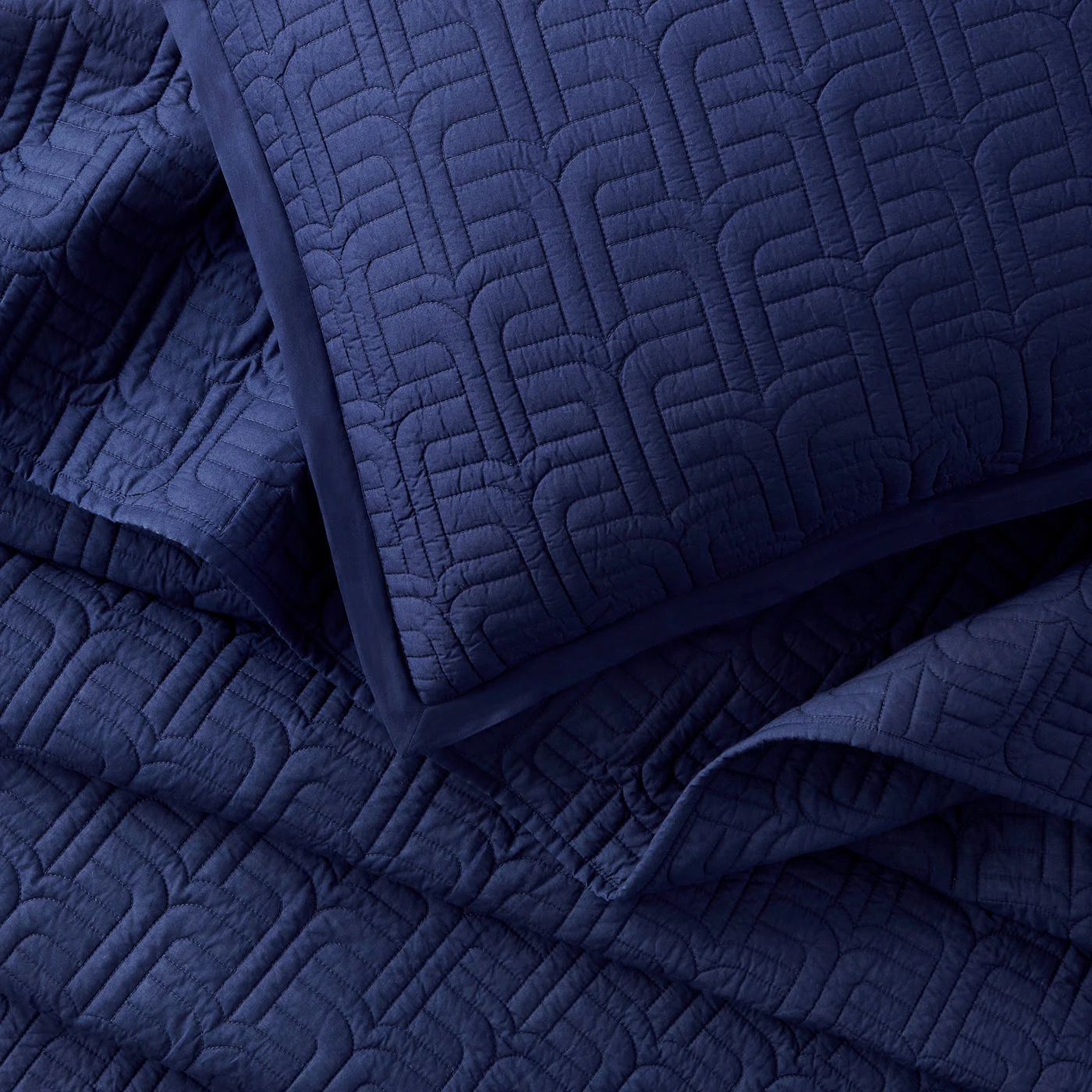 ether_bedding_collection_details_navy.jpg Jonathan Adler Everywhere Cotton Quilt Bestsellers