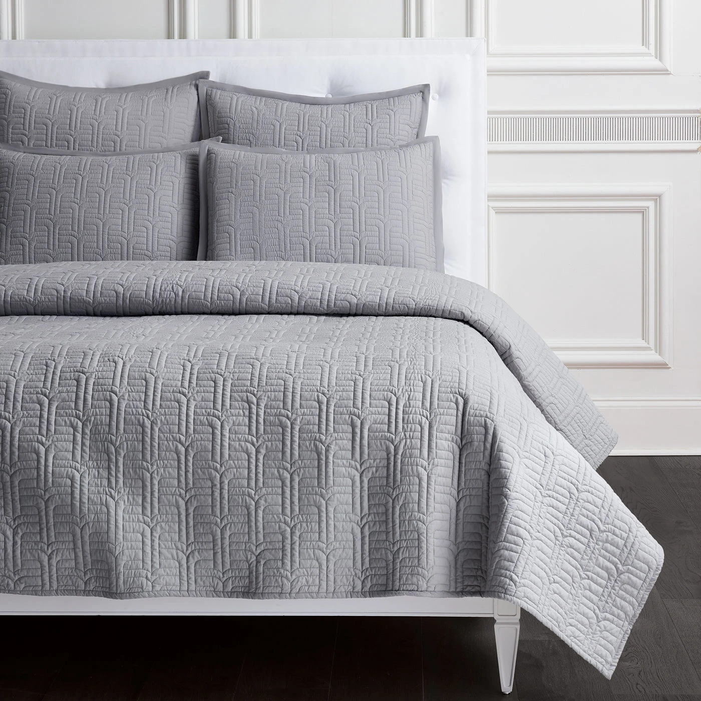 ether_bedding_collection_grey.jpg Jonathan Adler Everywhere Cotton Quilt Bestsellers