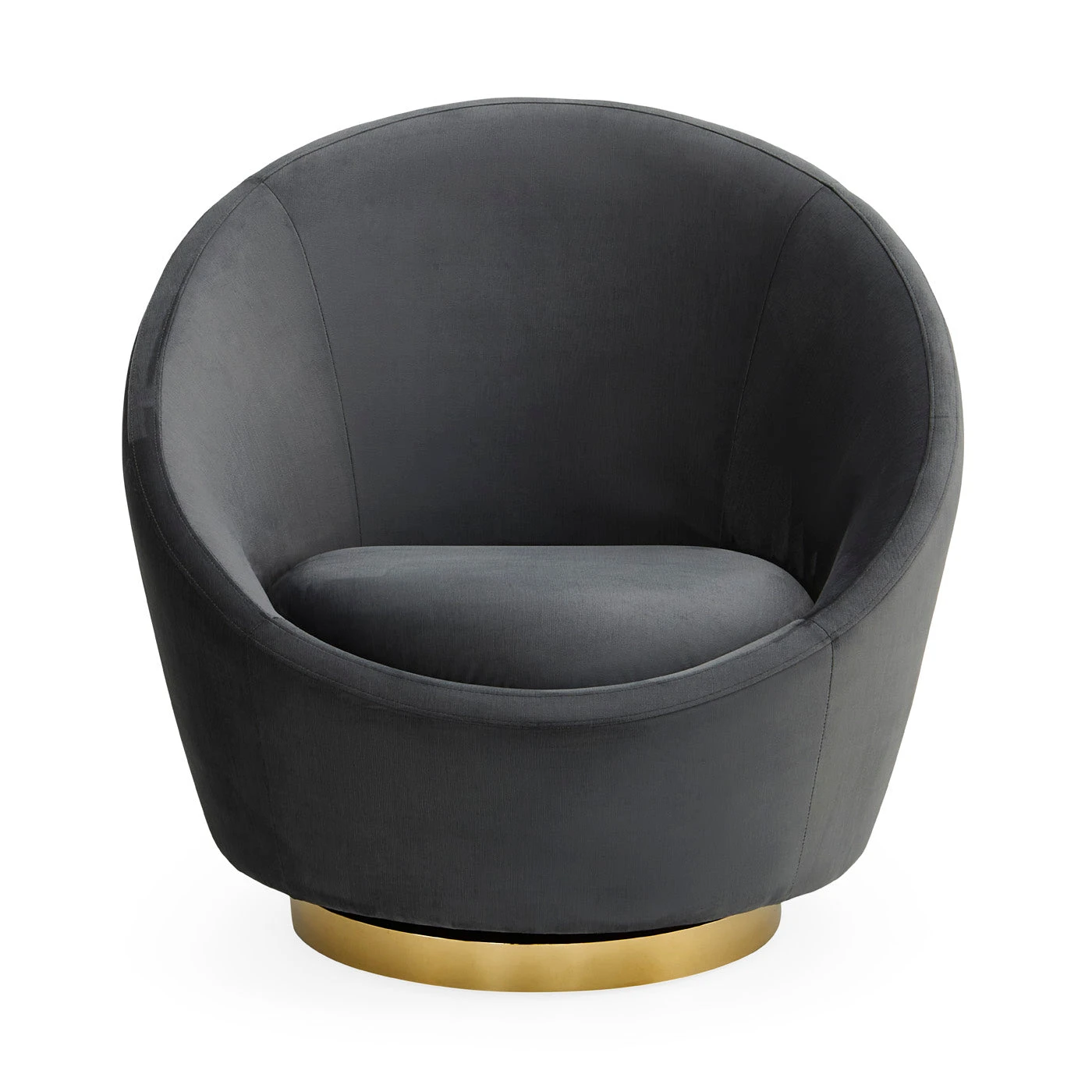 ether_swivel-chair_bergamo-charcoal_a.jpg Jonathan Adler New Furniture Ether Swivel Chair