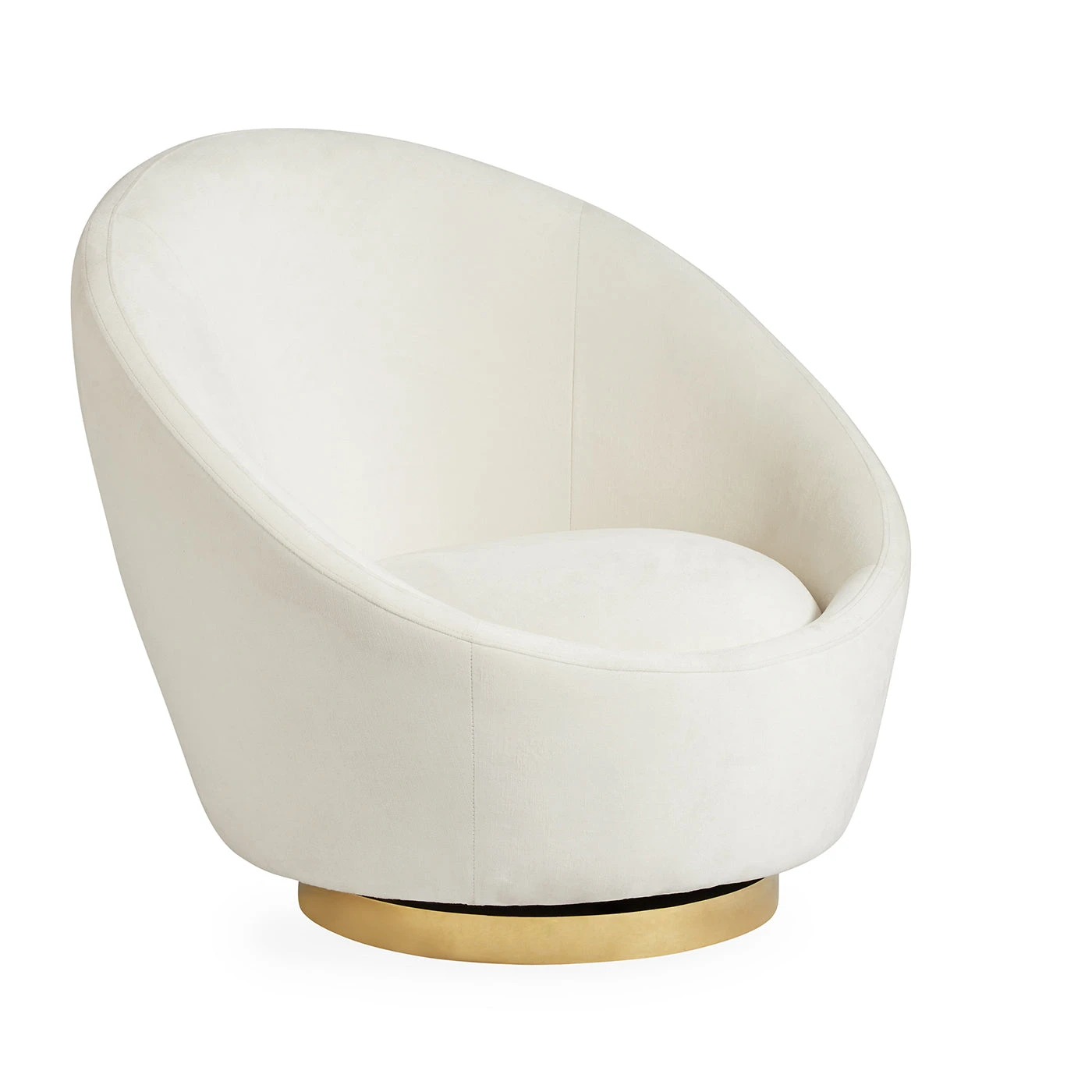 ether_swivel_chair_bergamo_snow.jpg Jonathan Adler New Furniture Ether Swivel Chair