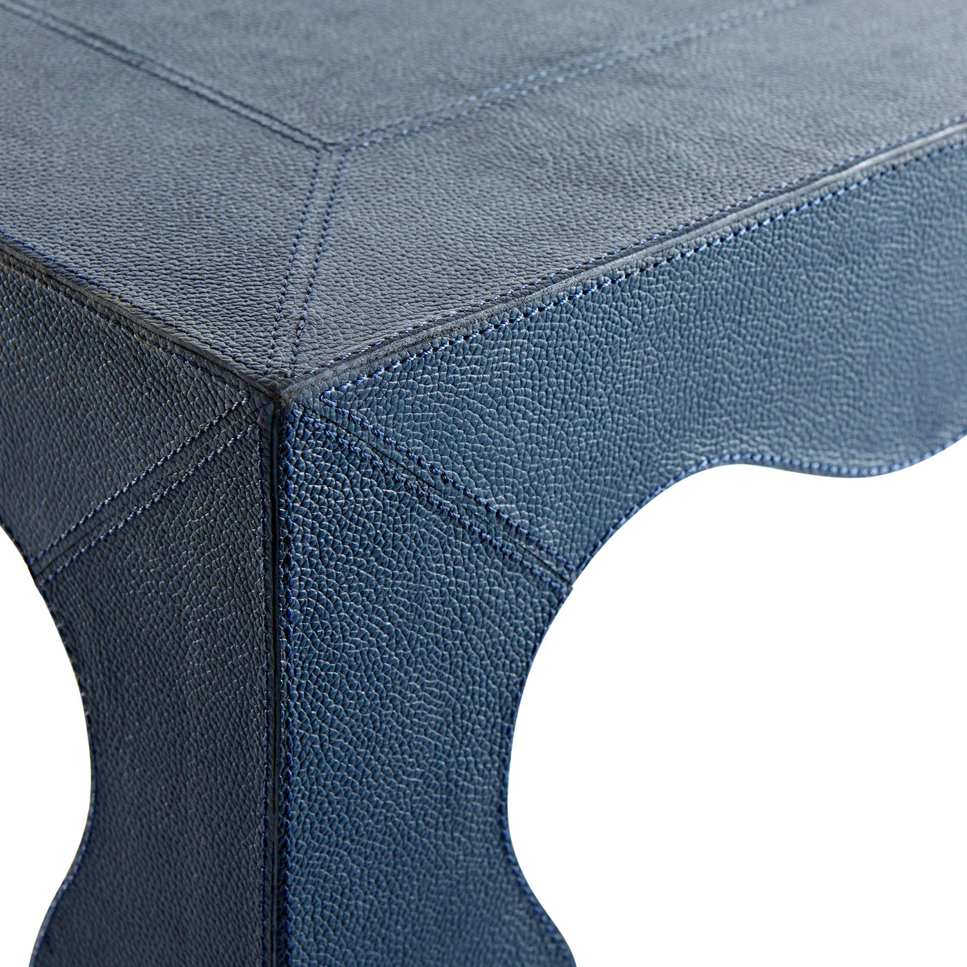 flow_cocktail-table_navy_c.jpg Jonathan Adler Flow Leather Cocktail Table New Furniture