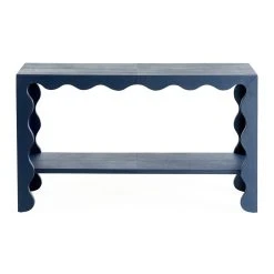 Jonathan Adler Flow Leather Console New Furniture