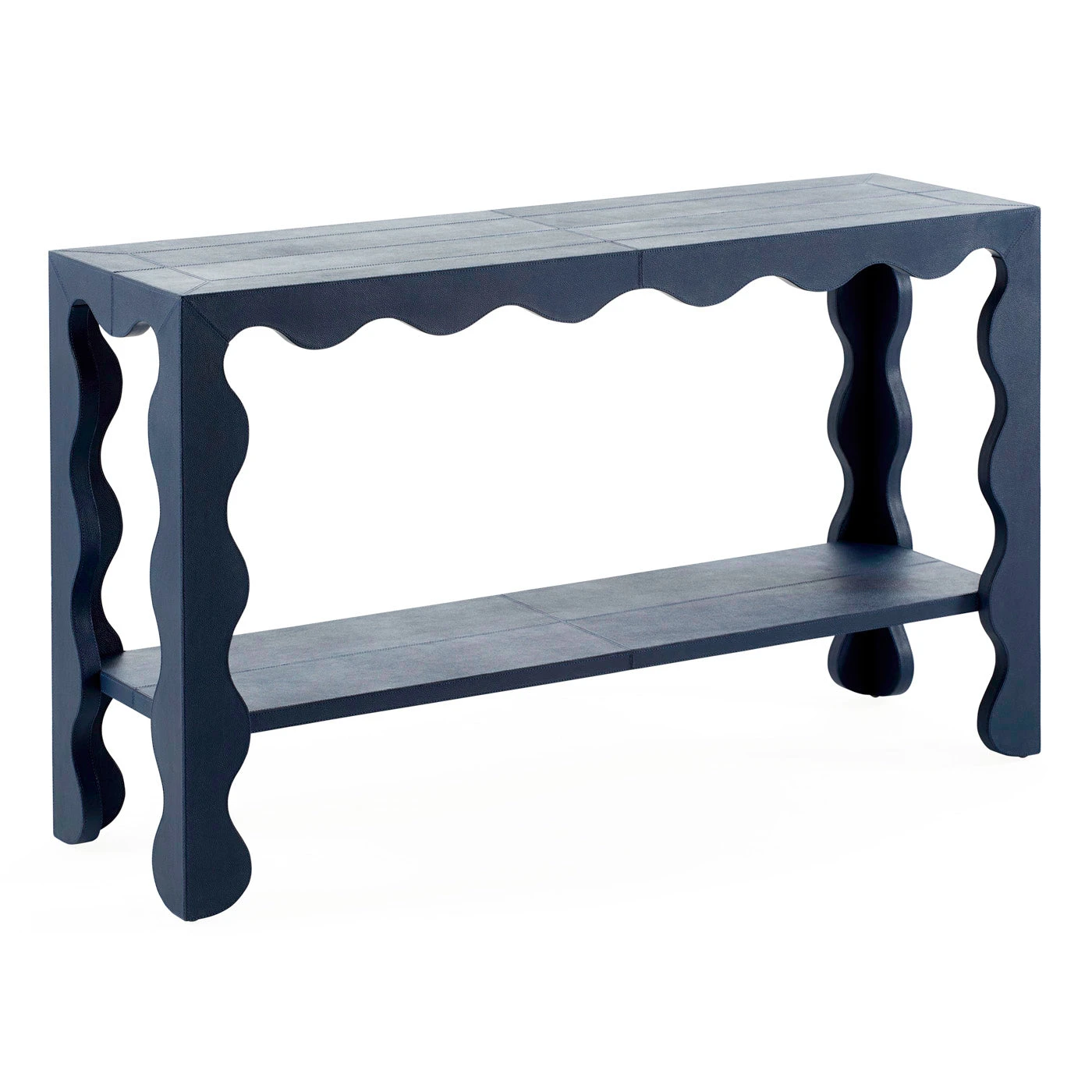 flow_console_navy_b_0b512c29-6906-480c-a061-a70f3126583b.jpg Jonathan Adler Flow Leather Console New Furniture