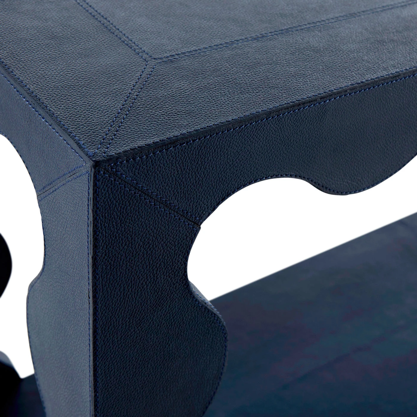 flow_console_navy_c_26050e49-0ca6-40aa-b86a-72868c7a12ad.jpg Jonathan Adler Flow Leather Console New Furniture