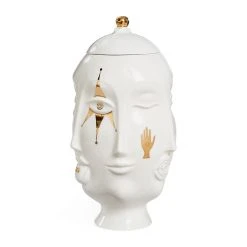 Jonathan Adler Vases Gilded Frida Urn