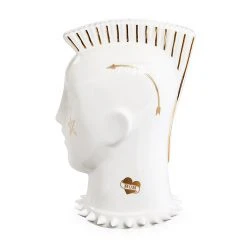 Jonathan Adler Decorative Objets Gilded Mohawk Lollipop Holder