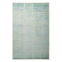 Jonathan Adler Blocks Hand-Knotted Rug