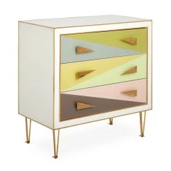 Jonathan Adler Harlequin Three-Drawer Chest Dressers & Chests 13 Jonathan Adler Harlequin Three-Drawer Chest Dressers & Chests