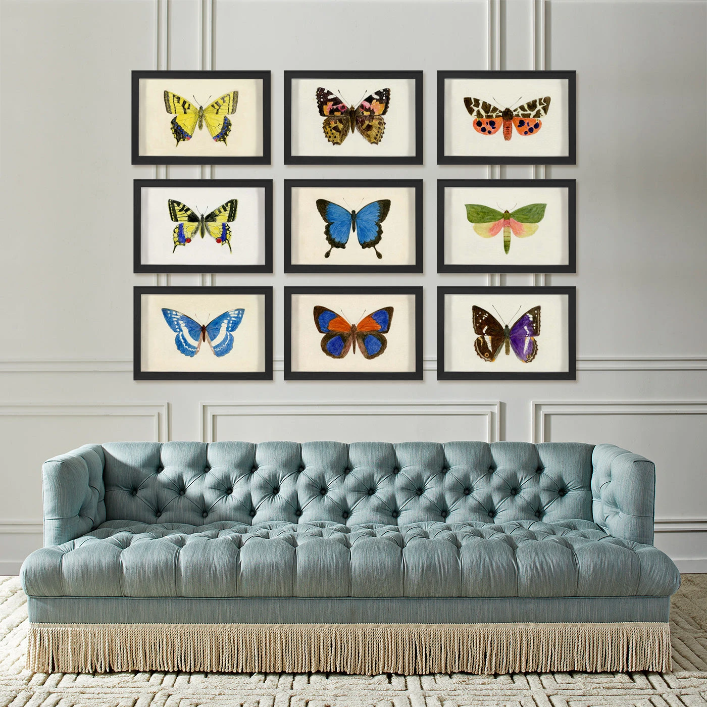 hubbard_butterflies_alt_e8fdabbc-6bdc-49cc-b1de-e0bc60b56477.jpg Jonathan Adler Print Hubbard Butterfly, Small: 1160