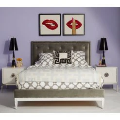 Jonathan Adler Lampert Queen Bed Beds & Headboards 10 Jonathan Adler Lampert Queen Bed Beds & Headboards