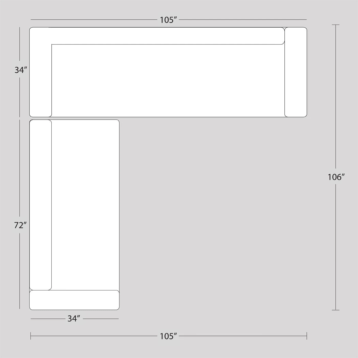 lampert_sect_la_iso_31b94c99-eaf0-46db-aa63-8493417bdf14.jpg Jonathan Adler Lampert Sectional Left Arm Facing Sectionals