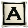 Jonathan Adler All Décor Reversible Letter Throw Pillow