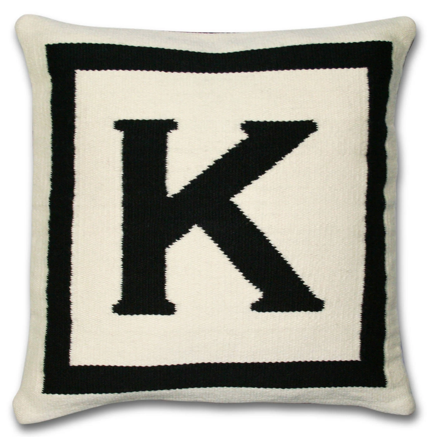 letter_k1.jpg Jonathan Adler All Décor Reversible Letter Throw Pillow