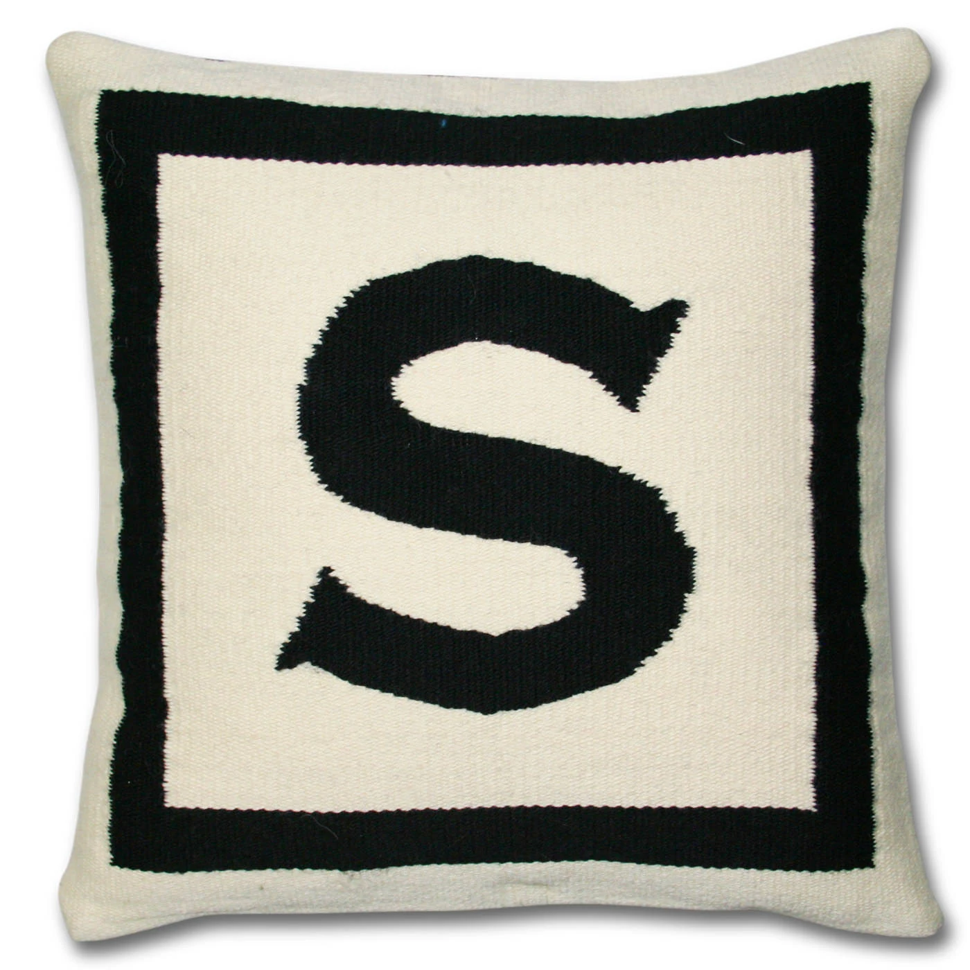 letter_s1.jpg Jonathan Adler All Décor Reversible Letter Throw Pillow
