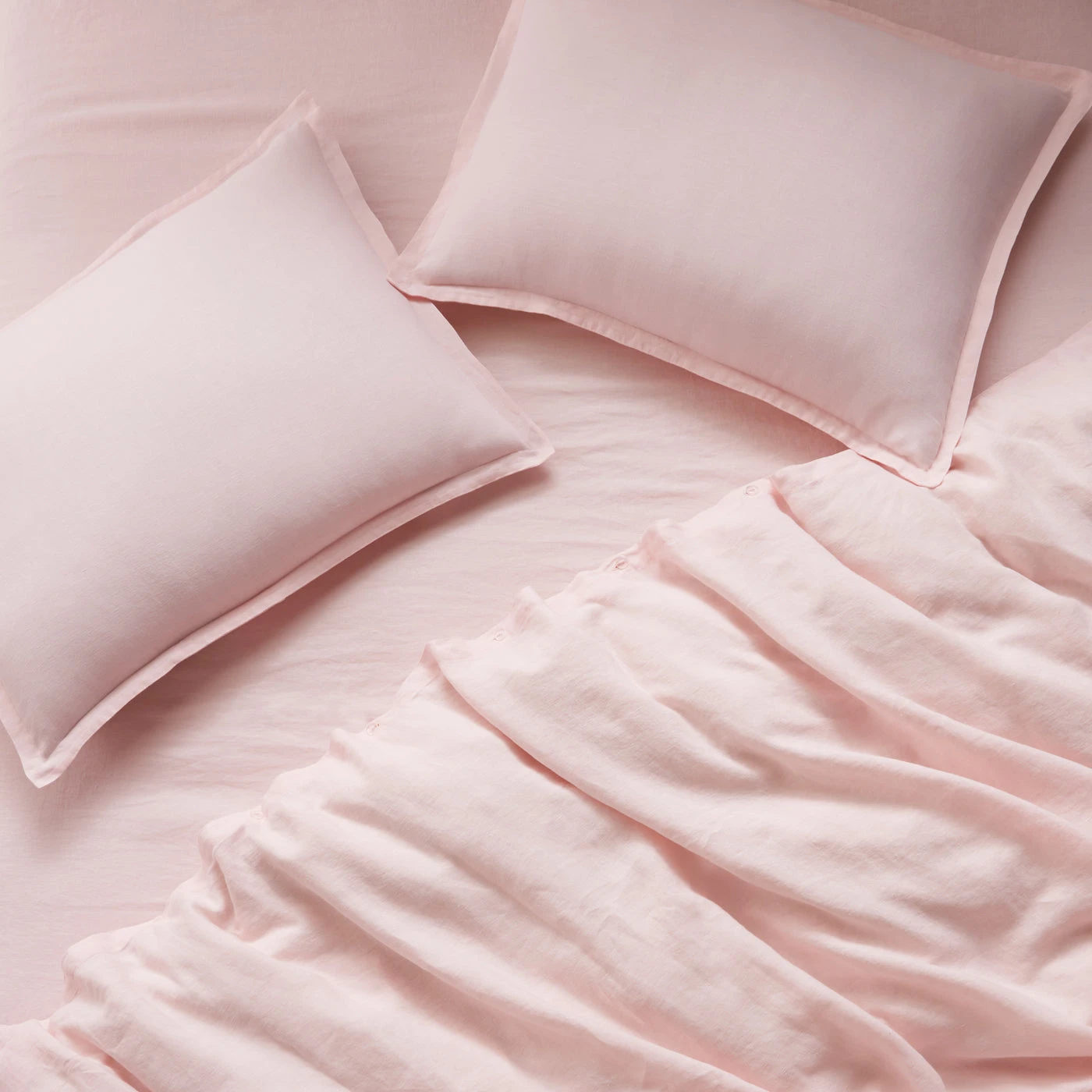 linen_duvet_set_blush_c.jpg Jonathan Adler Getaway Linen Sham Pillowcases & Shams
