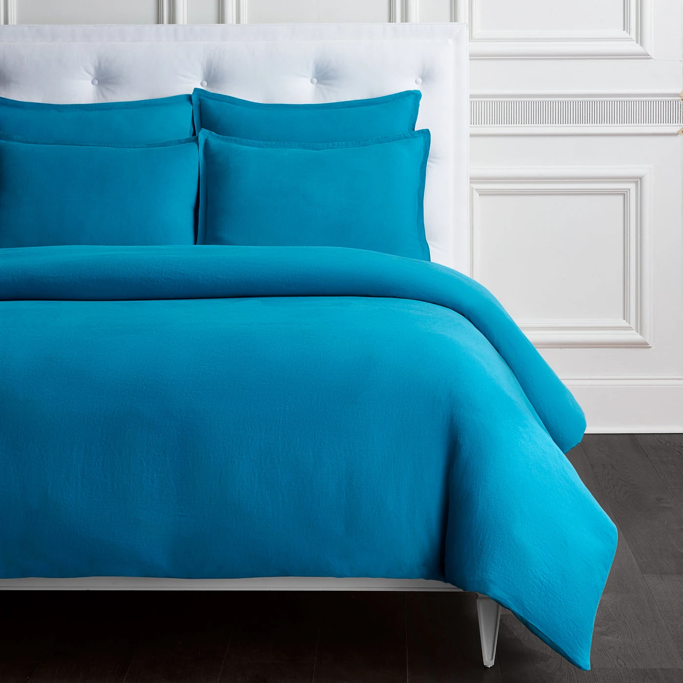 linen_duvet_set_teal_b_866a03e6-8448-4eb3-8ec0-9c593274d24b.jpg Jonathan Adler Getaway Linen Sham Pillowcases & Shams