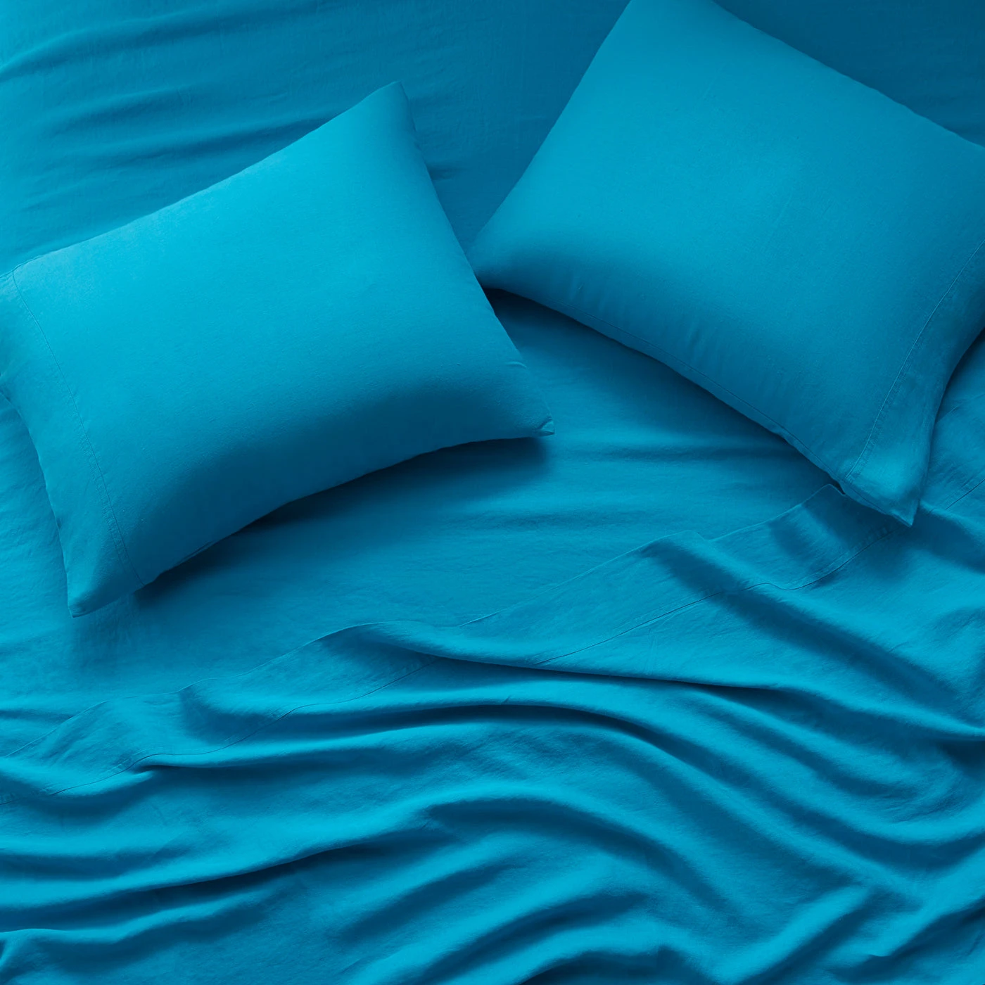linen_sheet_set_teal_c.jpg Jonathan Adler Sheet Sets Getaway Linen Sheet Set