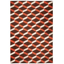 Jonathan Adler Lorenzo Reversible Peruvian Flat Weave Rug