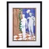 Jonathan Adler Luke Edward Hall "Two Bathers With A Peony" Print 2 Jonathan Adler Luke Edward Hall "Two Bathers With A Peony" Print