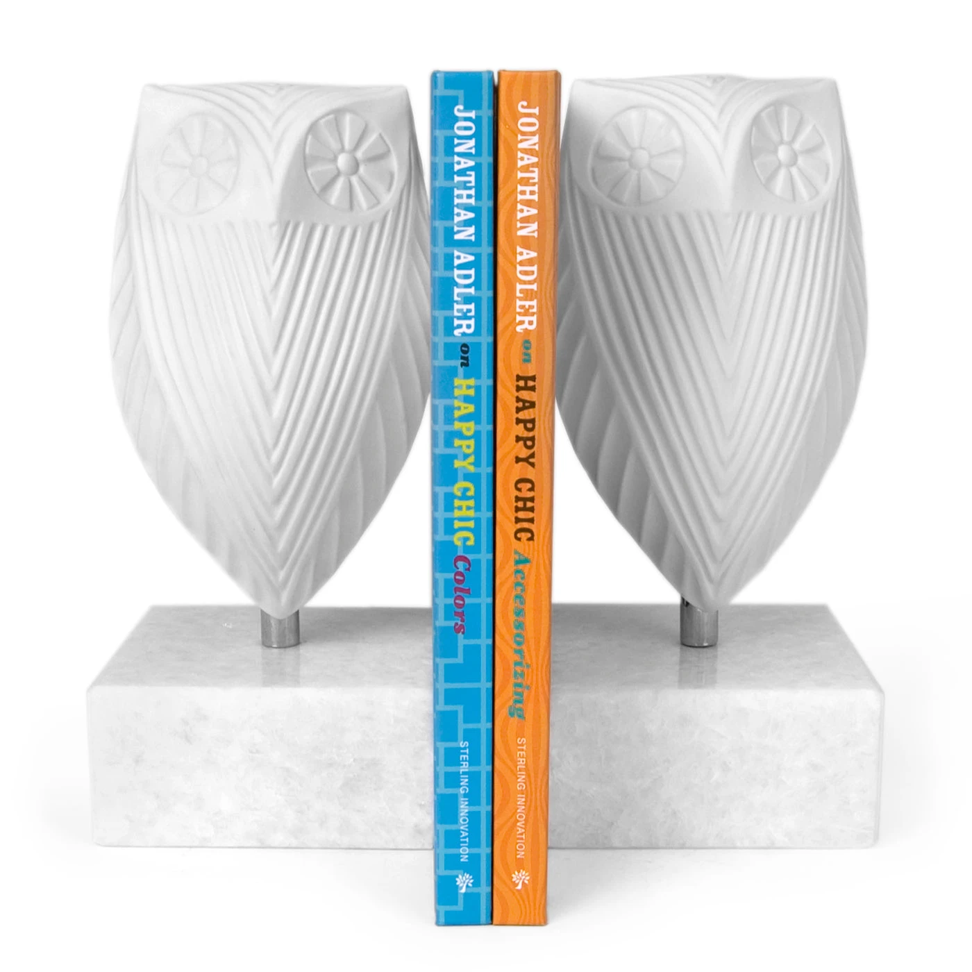 menagerie_bookends_owl.jpg Jonathan Adler Books & Bookends Menagerie Owl Bookends