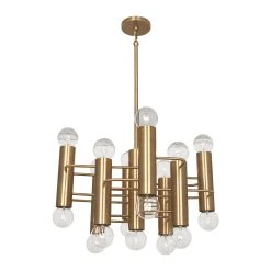 Jonathan Adler Milano Square Pendant Chandeliers 7 Jonathan Adler Milano Square Pendant Chandeliers