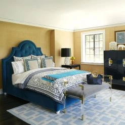 Jonathan Adler Beds & Headboards Woodhouse King Bed