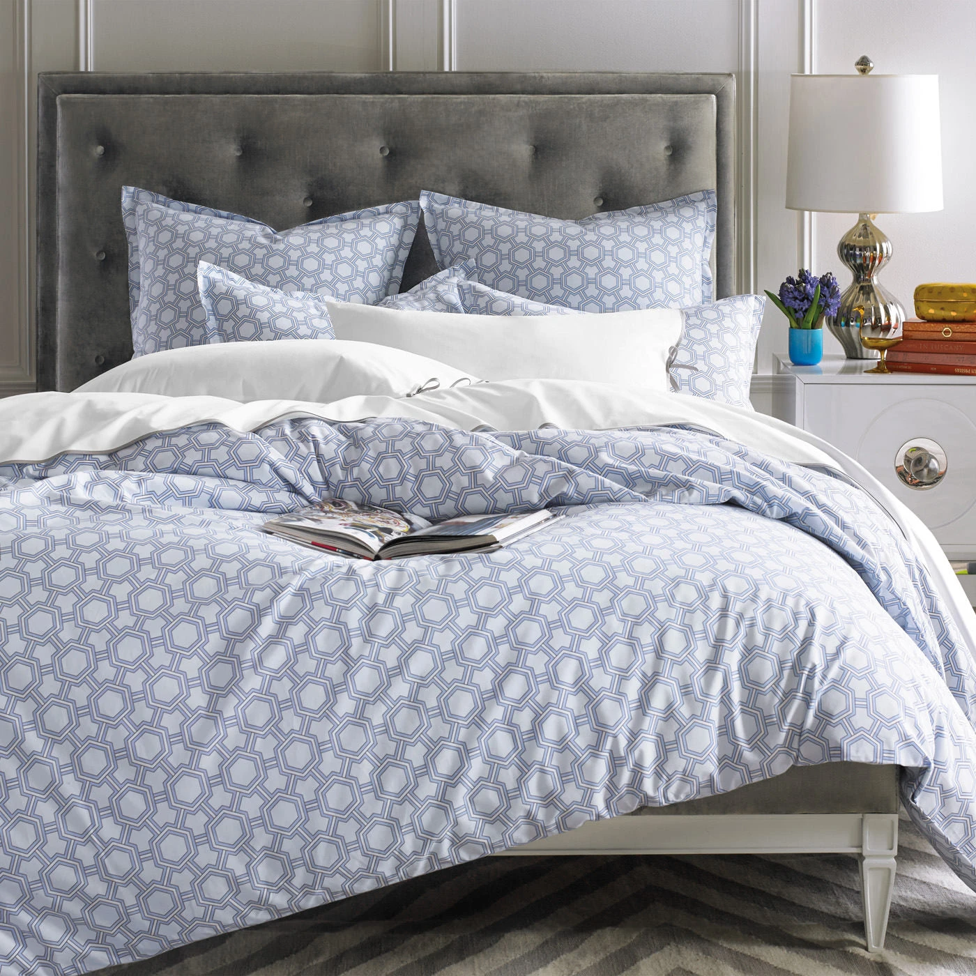 modern-decor-newport-bedroom-a-spr15-jonathan-adler_a4af6c45-5ab3-4d6b-a260-70c6f0d38968.jpg Jonathan Adler Lampert Queen Bed Beds & Headboards