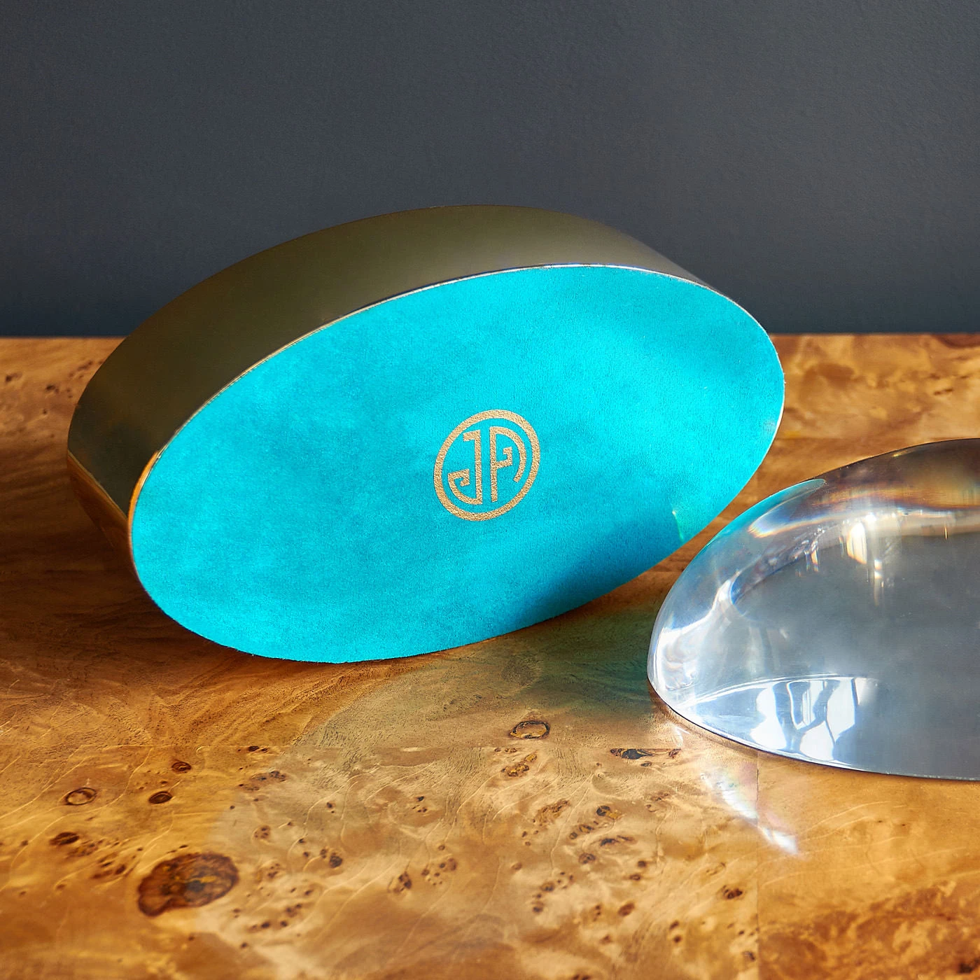 modern-globo-lucite-brass-box-box-l-b-jonathan-adler.jpg Jonathan Adler Medium Globo Box