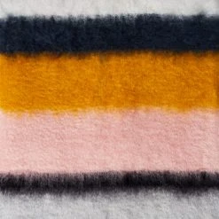 Jonathan Adler Stripe Mohair Throw