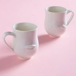 Jonathan Adler Mr. & Mrs. Muse Reversible Mug Serveware & Mugs